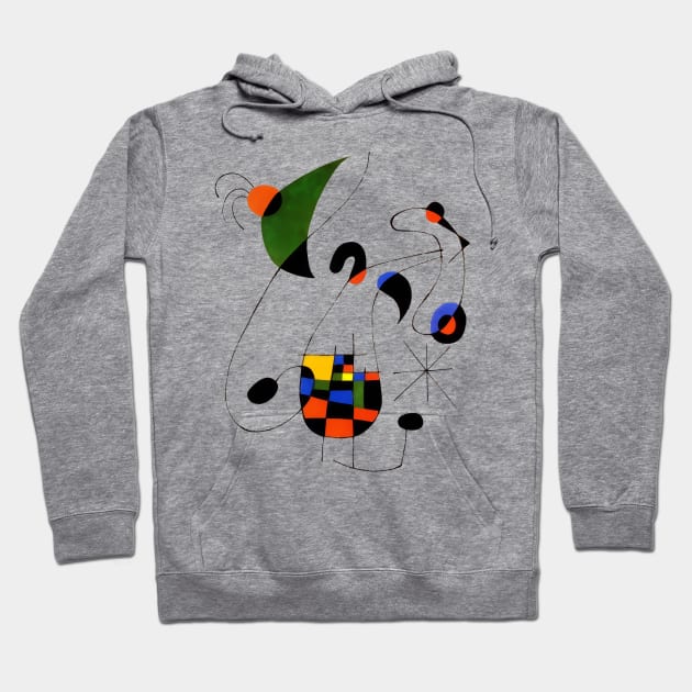 Modernism Art School in the style of Miro Hoodie by Closeddoor